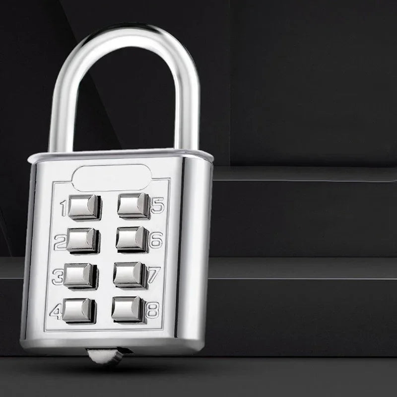 8 Digits Password Code Combination Padlock