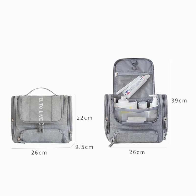 Waterproof Men Hanging Cosmetic Bag