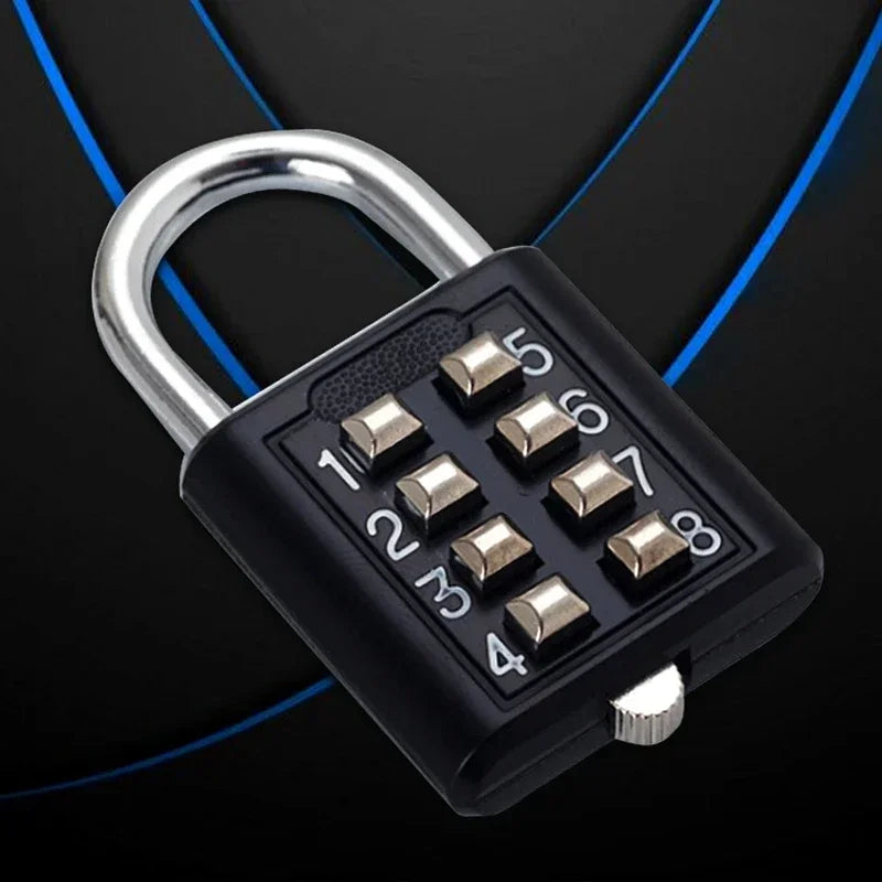 8 Digits Password Code Combination Padlock