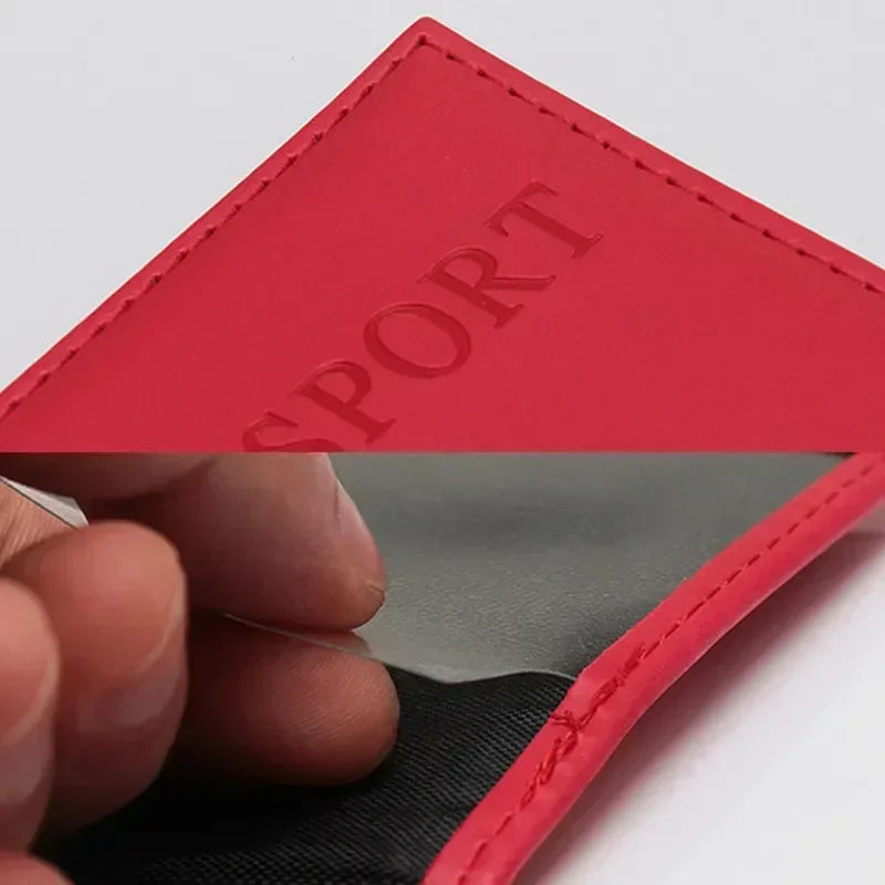 PU Leather Passport Cover