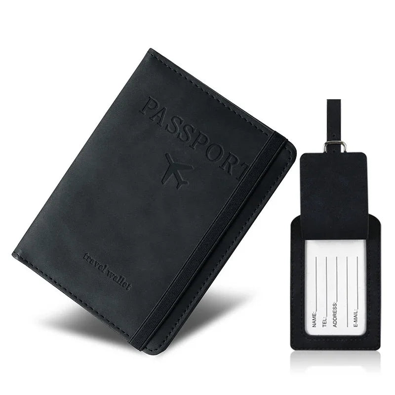Rfid Blocking Protection Travel Passport Holder