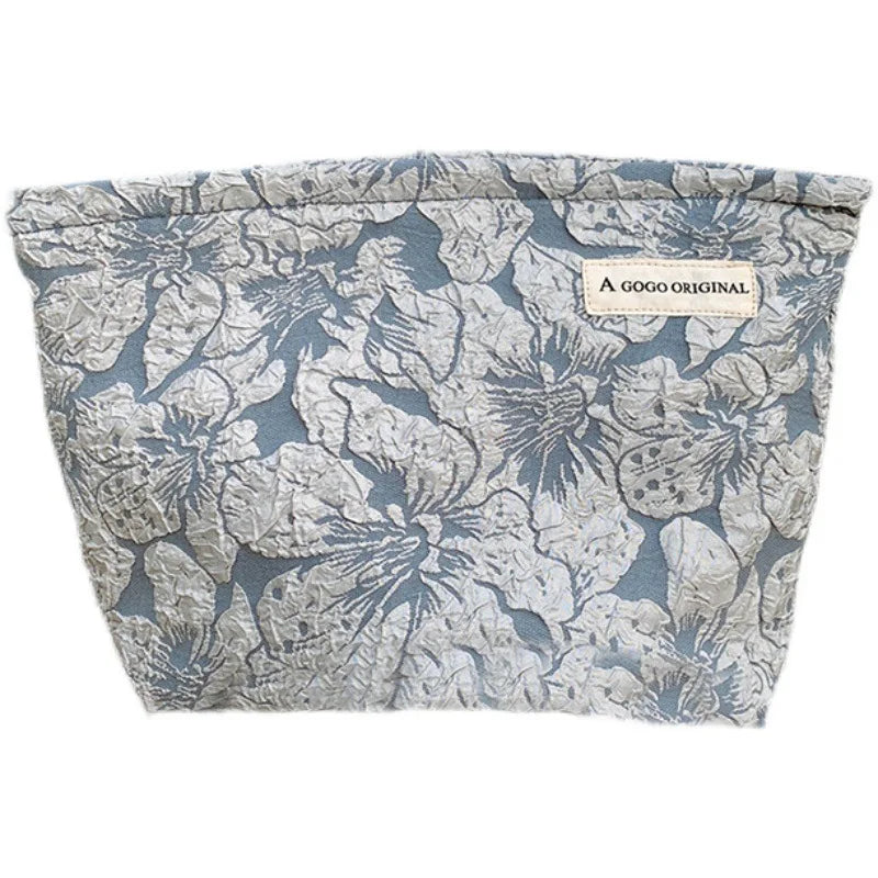 Floral Cosmetic Bag