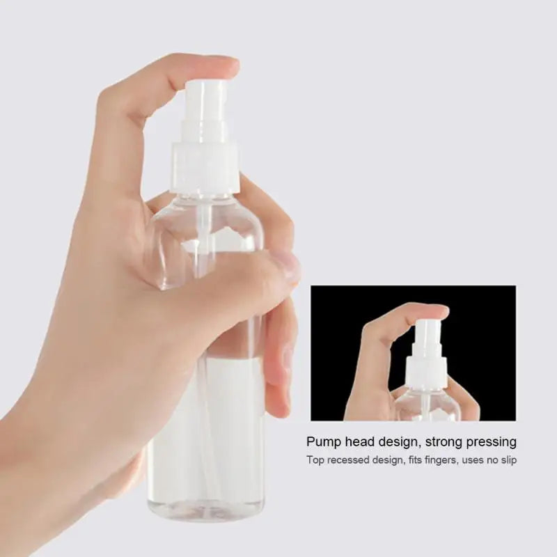 Transparent Plastic Spray Bottles