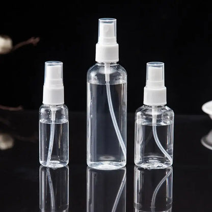 Transparent Plastic Spray Bottles