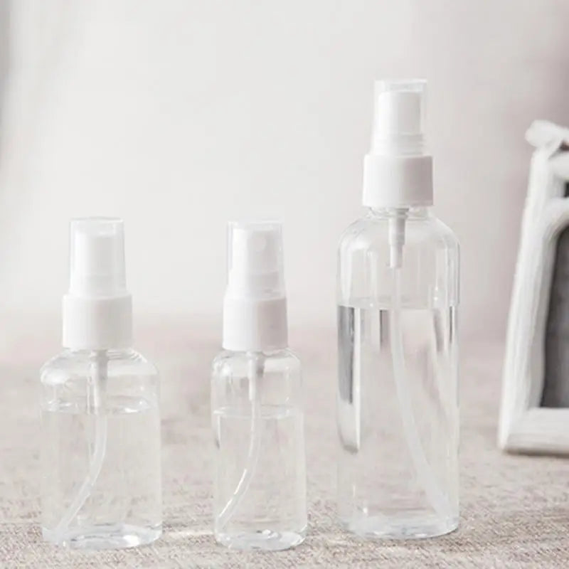 Transparent Plastic Spray Bottles