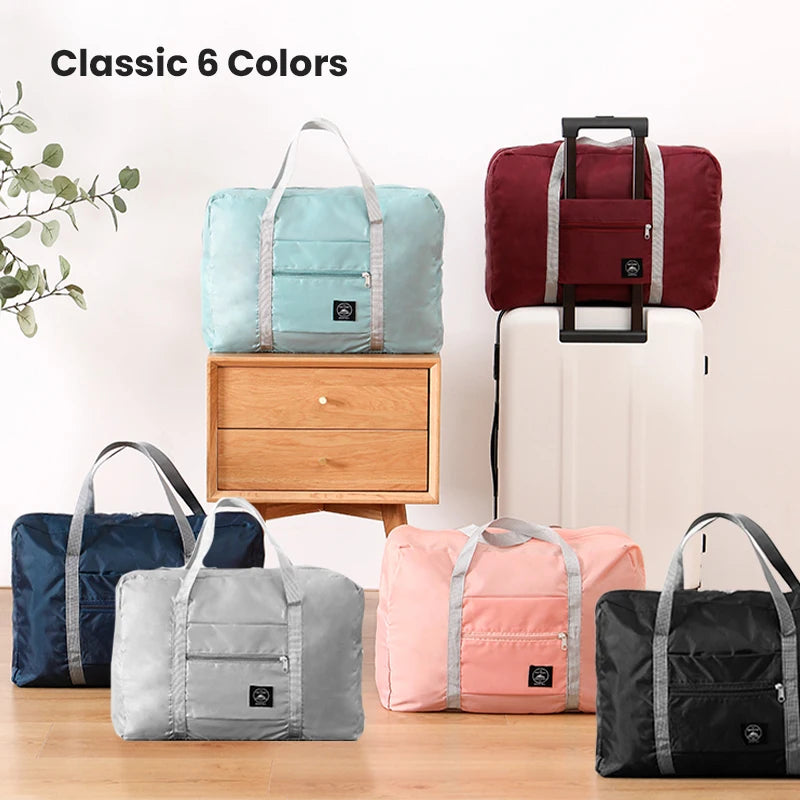 Two Pack Foldable Travel Duffel Bag