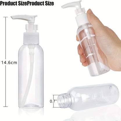 Pump Dispenser Bottles Set | 5pcs | 100ml