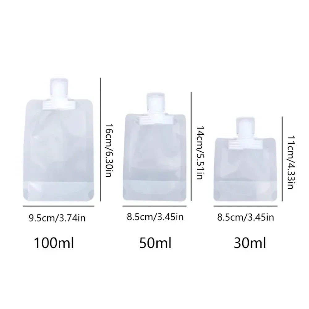 5Pcs Travel Squeeze Bags