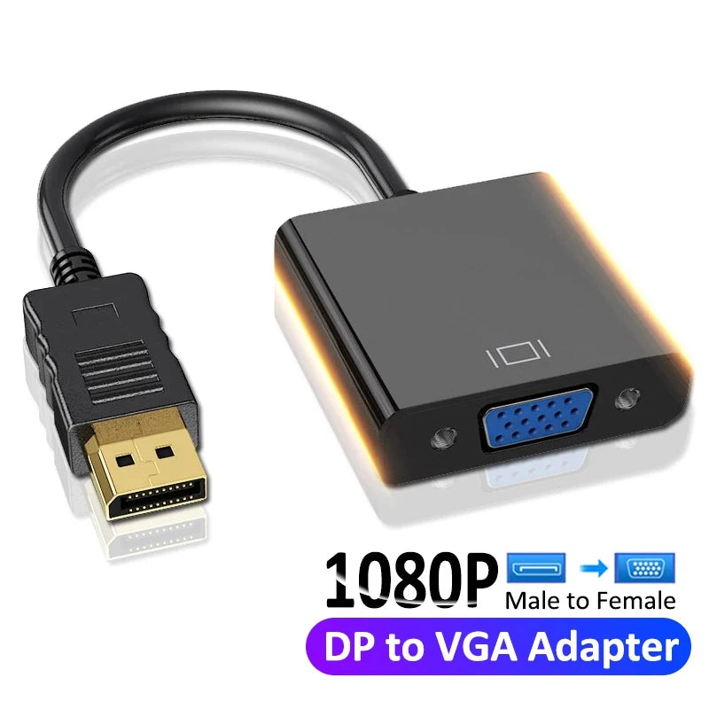 Display Port DP to VGA Adapter Cable For Projector