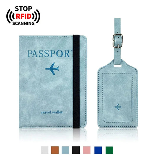 Rfid Blocking Protection Travel Passport Holder