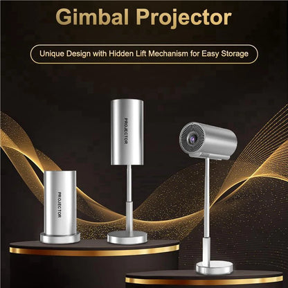 Portable Mini Projector with Adjustable Height