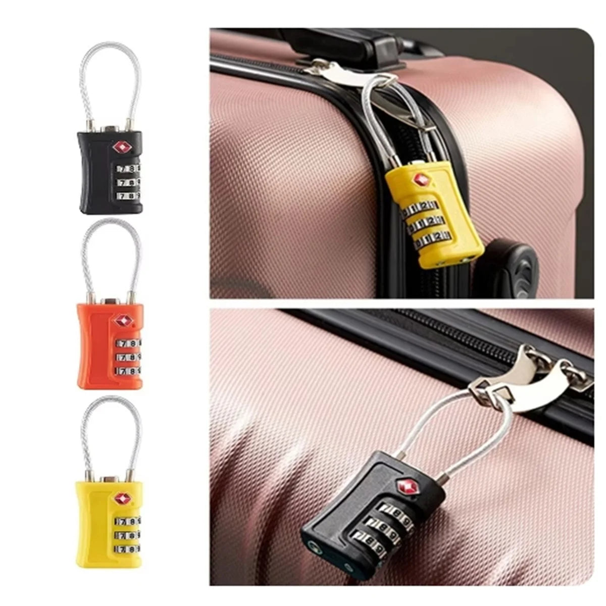 TSA Customs Code Lock for Travel Luggage