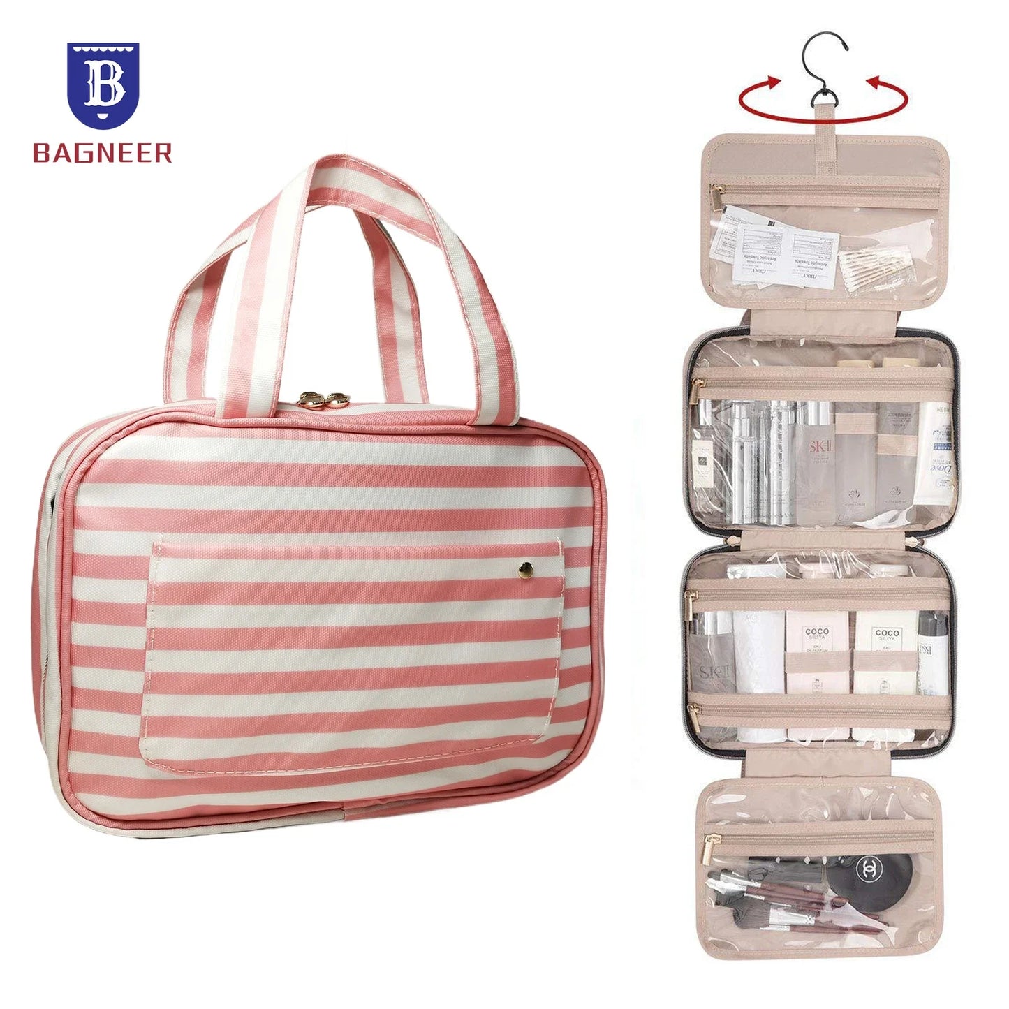 Foldable Makeup Bag | Travel organizer