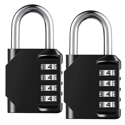 1pc Combination Resettable Lock | 4 Digit Padlock