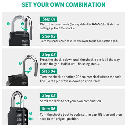 Mini Combination Padlock