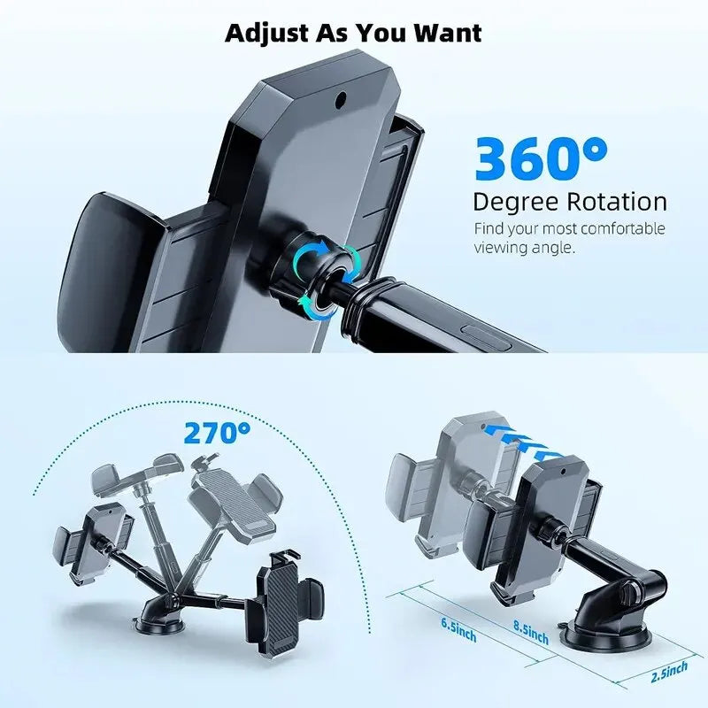 Car Phone Holder | Mount Stand Suction Cup