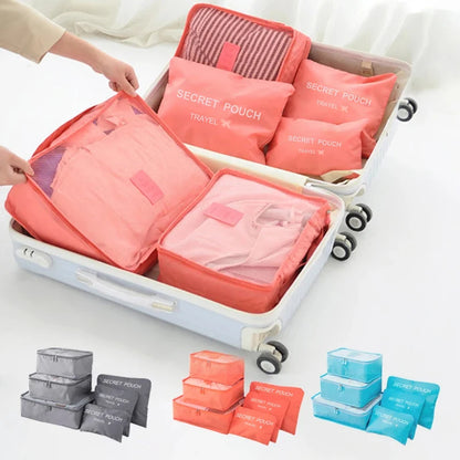 6pcs Travel Storage Bag