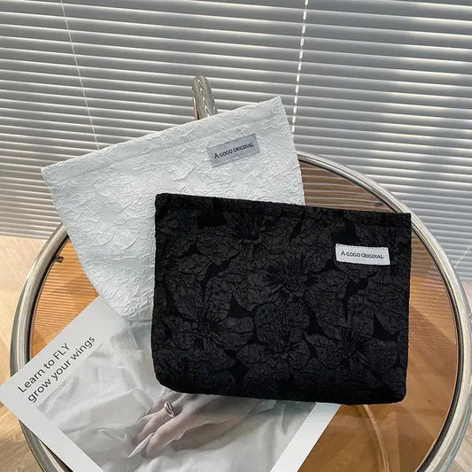 Floral Cosmetic Bag