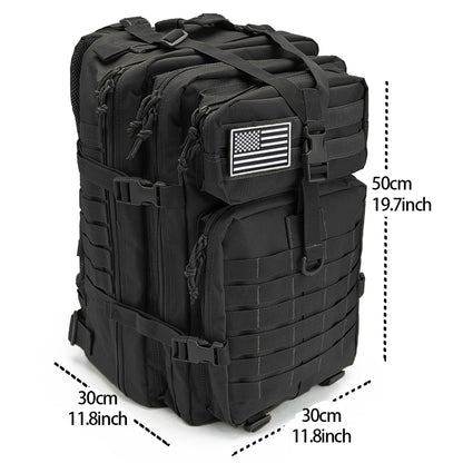 MOLLE Tactical Bag – 30L/50L Outdoor Travel Backpack