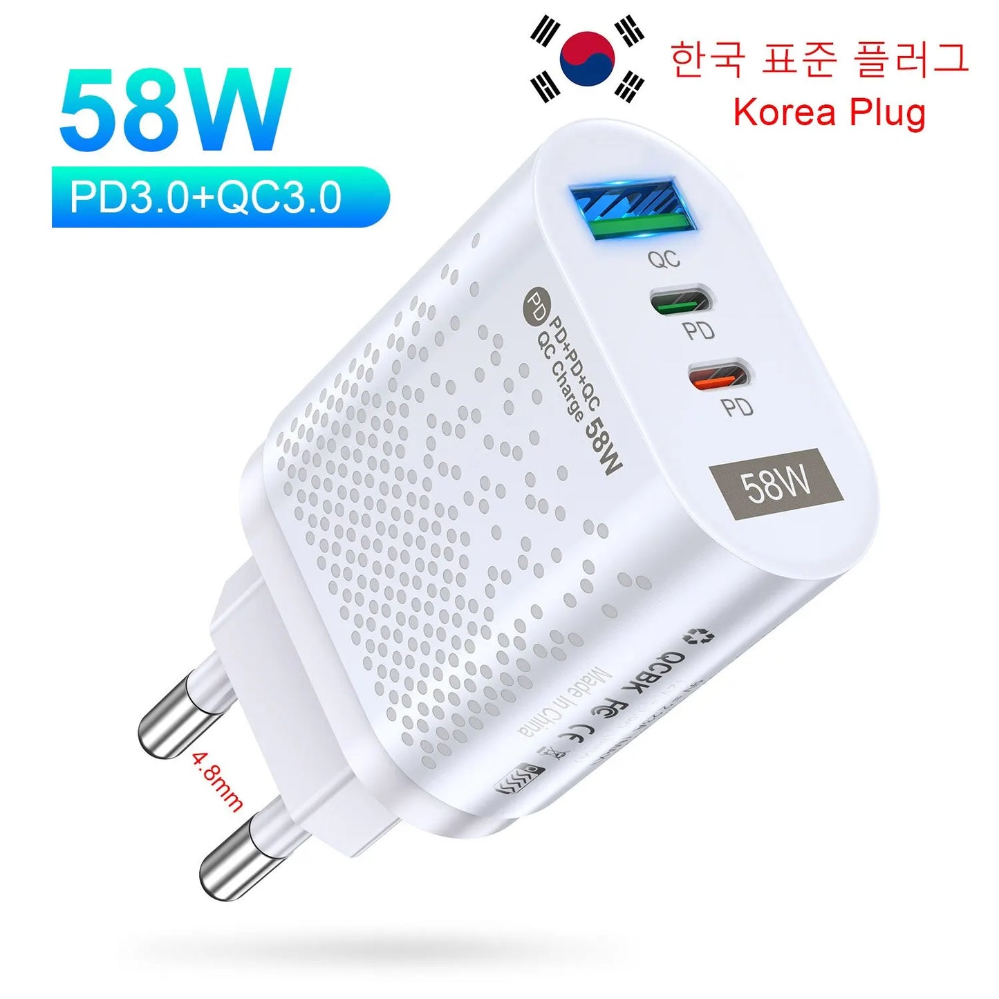 58W Travel Adapter