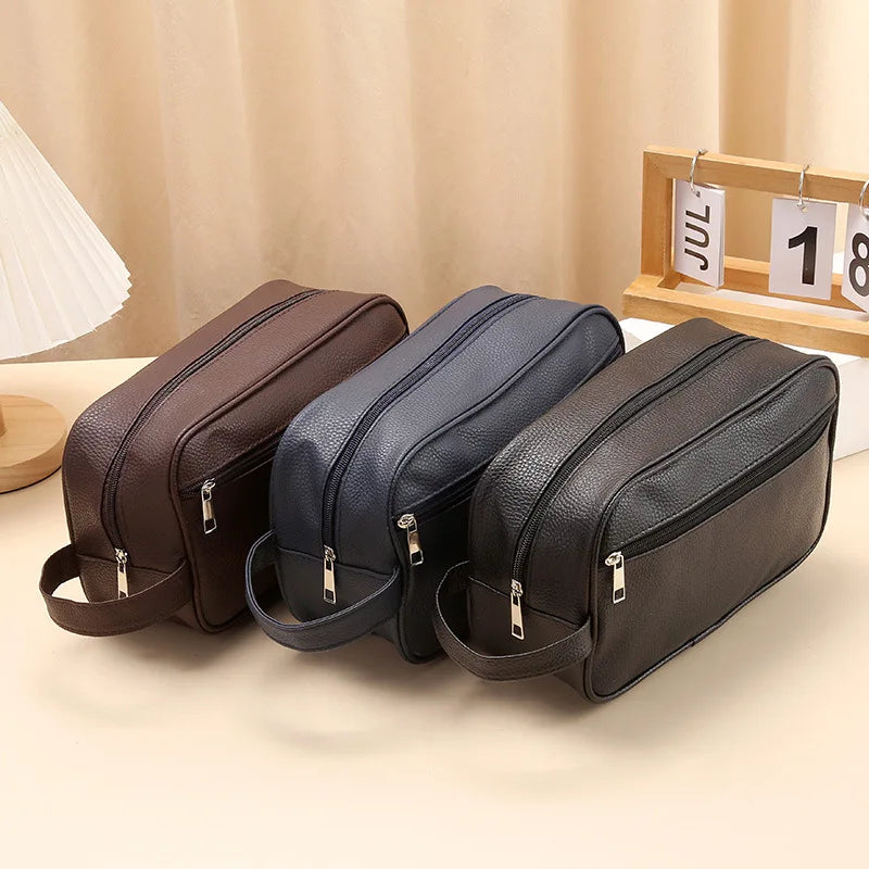 Men Travel Cosmetic Bag with Zipper