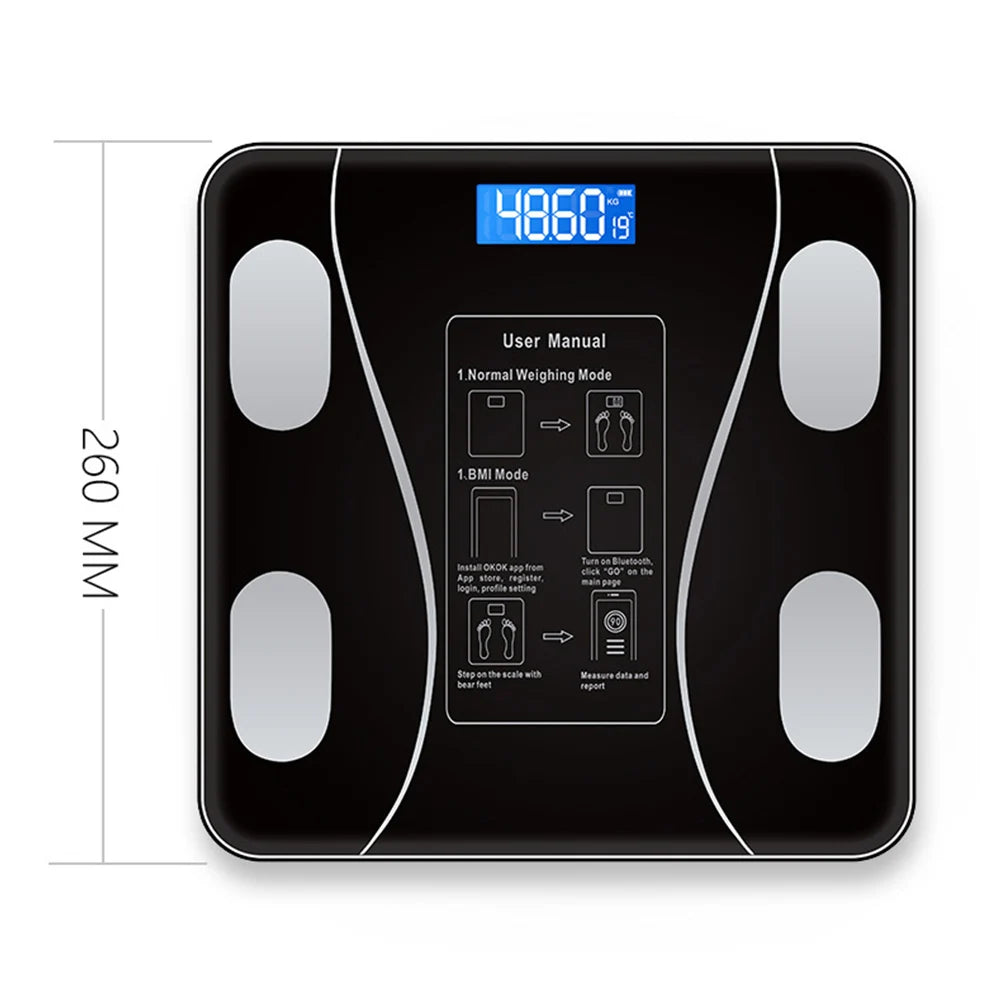 Bluetooth Smart Body Fat Scale