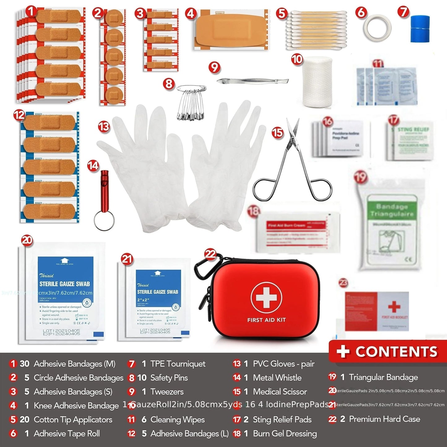 Multi-purpose Emergency First Aid Kit