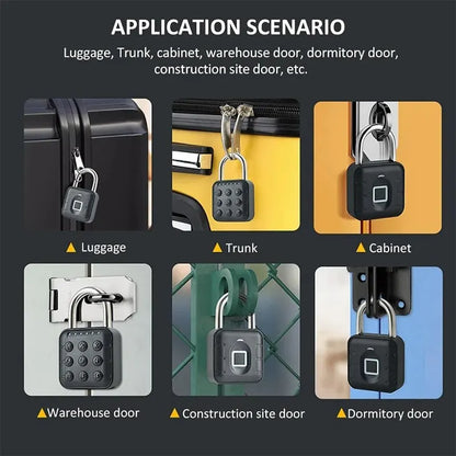 Bluetooth Fingerprint Digital Padlock for Luggage