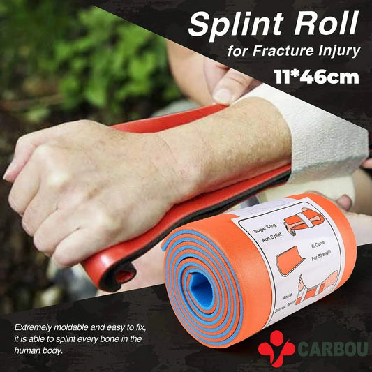 CARBOU First Aid Universal Aluminum Splint Roll