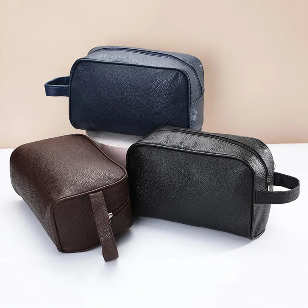 Men Travel Cosmetic Bag with Zipper