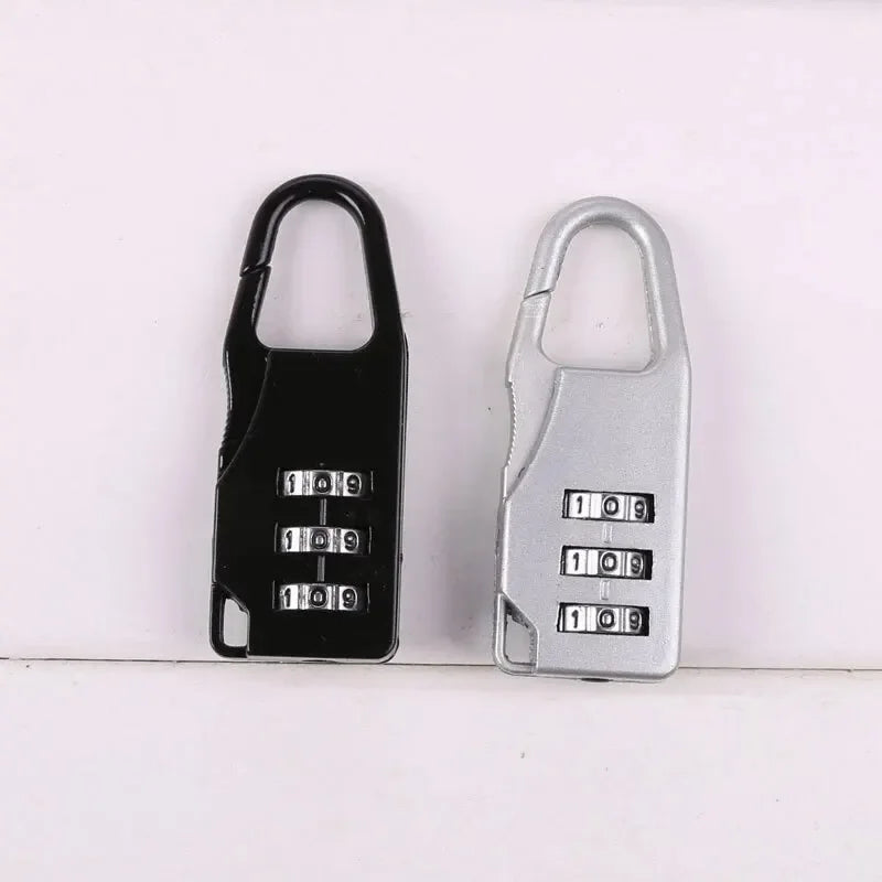 Small Zinc Alloy 3 Digit Password Lock