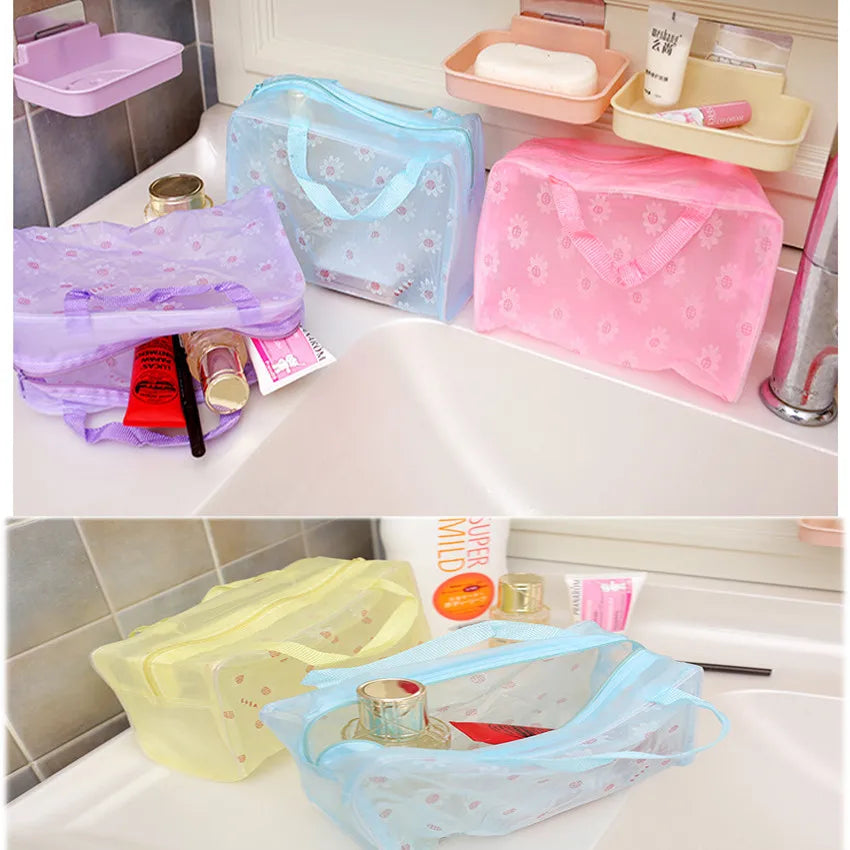 Translucent Makeup Bag | Makeup Organizer