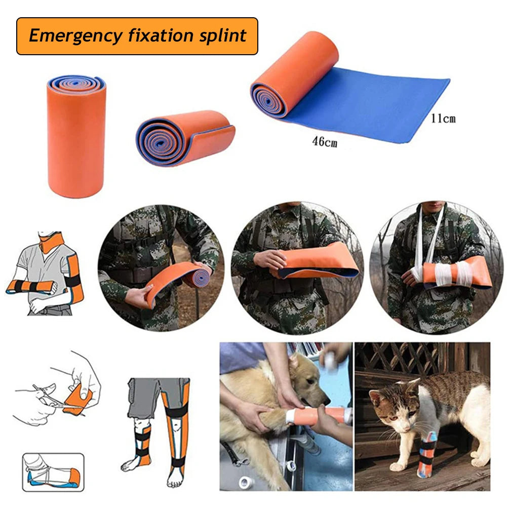 CARBOU First Aid Universal Aluminum Splint Roll