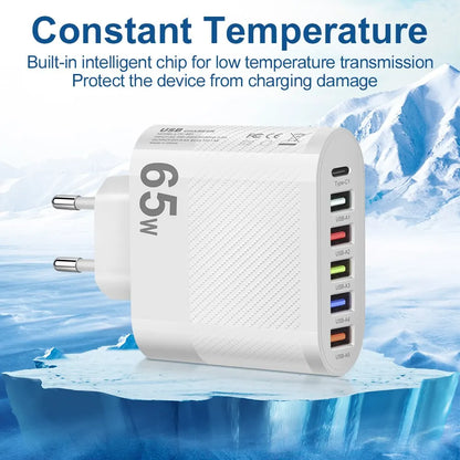 3.1A 5Ports Charging Adapter