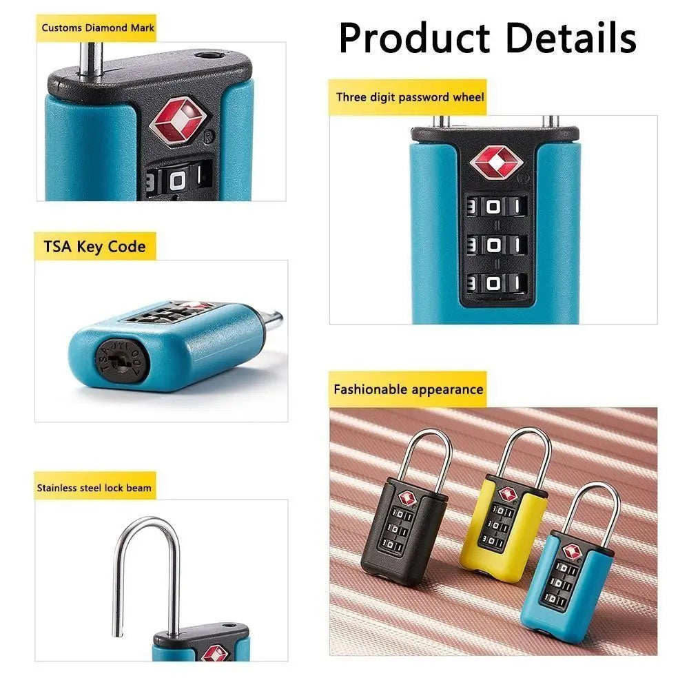 TSA Customs Code Lock for Luggage