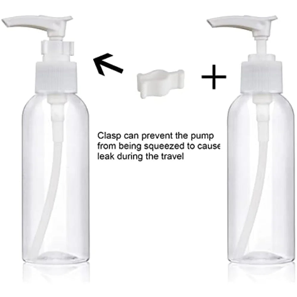 Pump Dispenser Bottles Set | 5pcs | 100ml