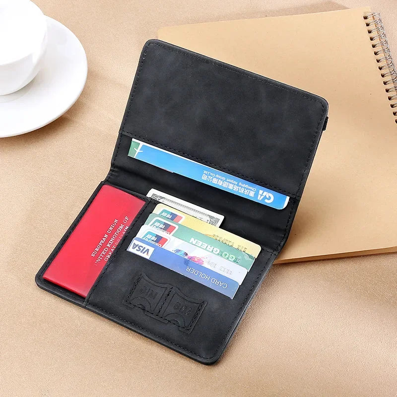 Rfid Blocking Protection Travel Passport Holder