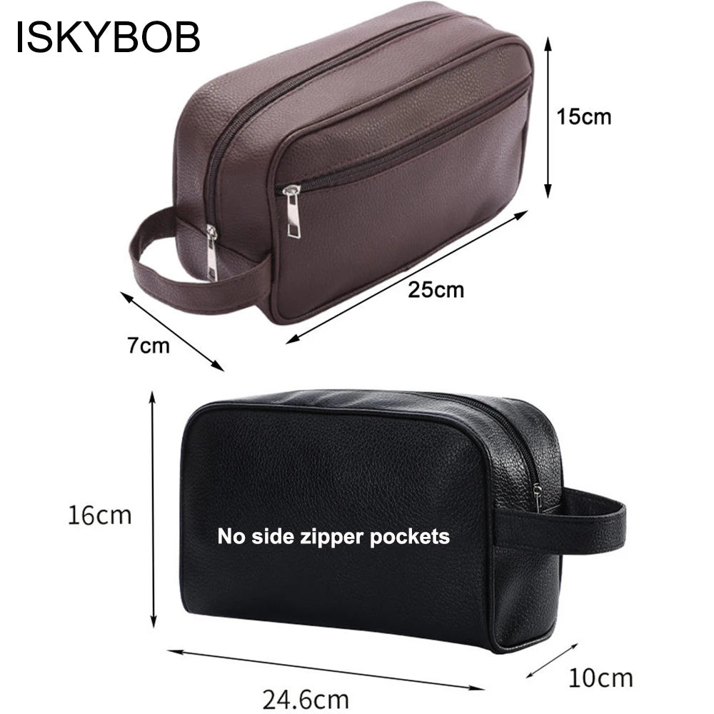 Men Travel Cosmetic Bag with Zipper