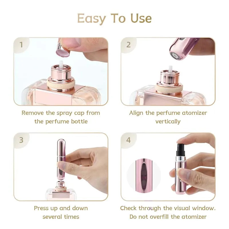 Mini Perfume Travel Refillable Bottles-5ml