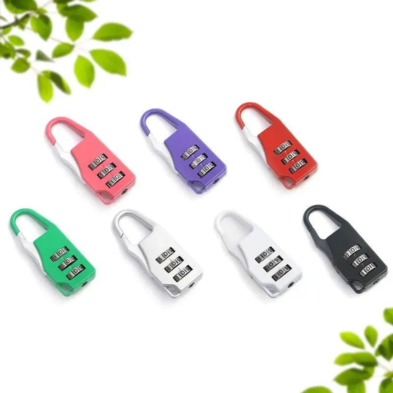 Small Zinc Alloy 3 Digit Password Lock