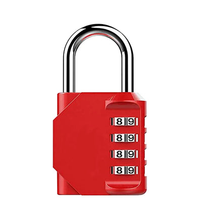 1pc Combination Resettable Lock | 4 Digit Padlock