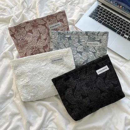 Floral Cosmetic Bag