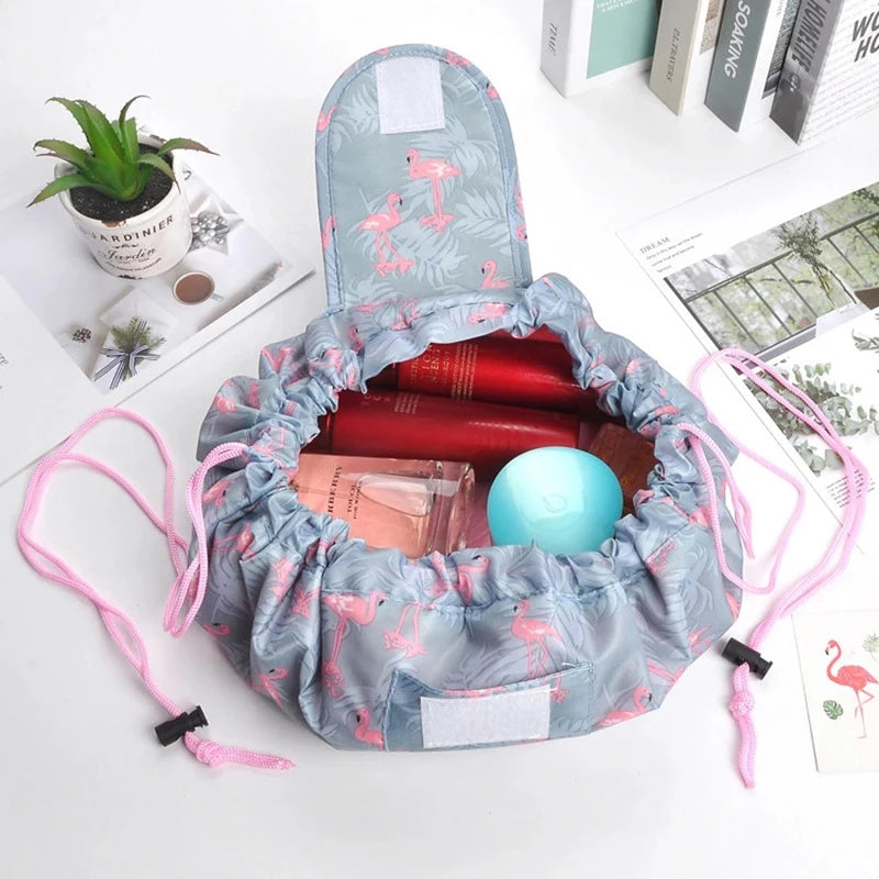 Women Drawstring Cosmetic Bag